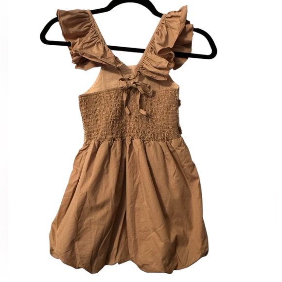 Just Couture Dusty Rose Lace Front Bubble Romper 5T - Picture 5 of 7